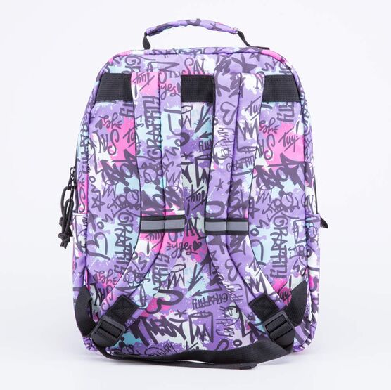 02811280-40 Рюкзак детский Граффити для девочки разноцветный фото №3