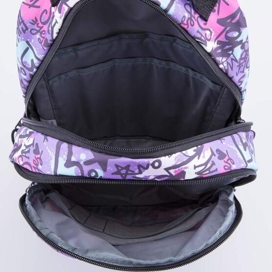 02811280-40 Рюкзак детский Граффити для девочки разноцветный фото №4