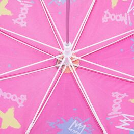 03807186-40 Зонт-трость Корги розовый для девочки розовый фото №3