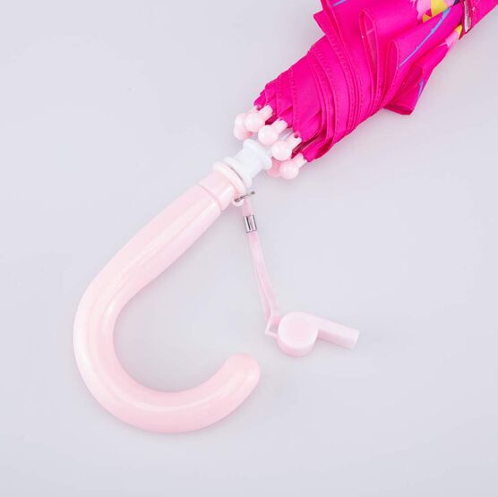 03807186-40 Зонт-трость Корги розовый для девочки розовый фото №4