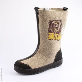 967017-02 Валенки для мальчики серый