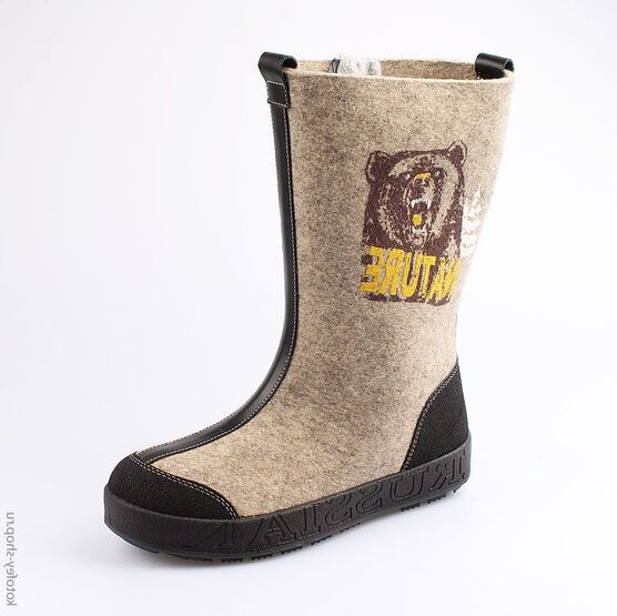 967017-02 Валенки для мальчики серый