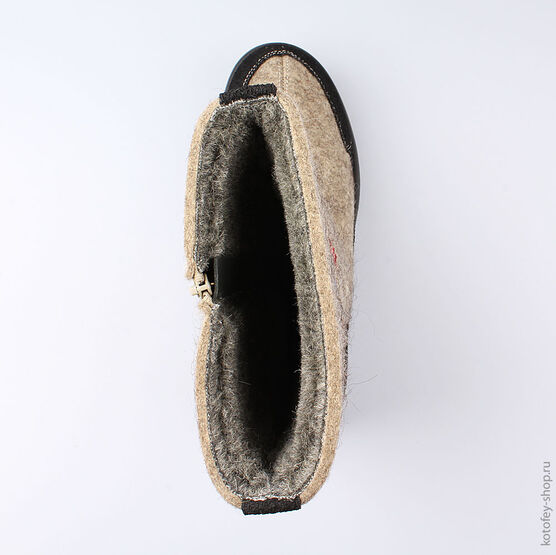 967021-41 Валенки для мальчики серый фото №4