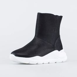 562066-42 Зимние ботинки для девочки для девочки черный