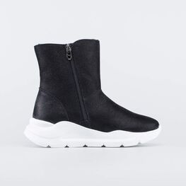 562066-42 Зимние ботинки для девочки для девочки черный фото №2