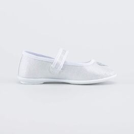 431191-72 Нарядные туфли праздничные Сердце для девочки серебристый фото №2