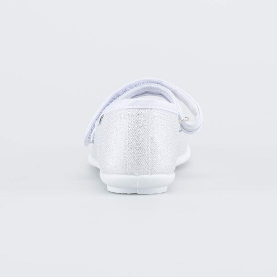 431191-72 Нарядные туфли праздничные Сердце для девочки серебристый фото №5