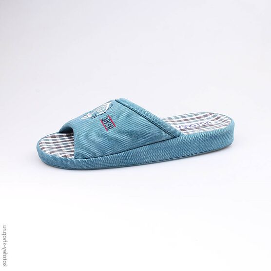 731011-12 Тапочки голубые для мальчики голубой