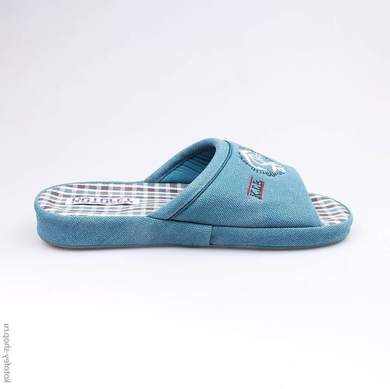 731011-12 Тапочки голубые для мальчики голубой фото №2