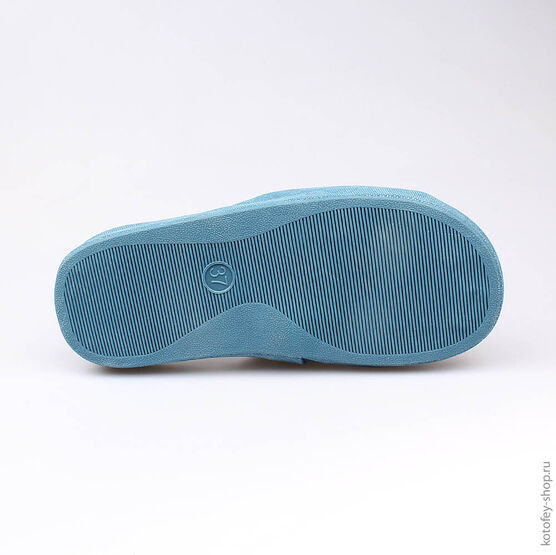 731011-12 Тапочки голубые для мальчики голубой фото №3