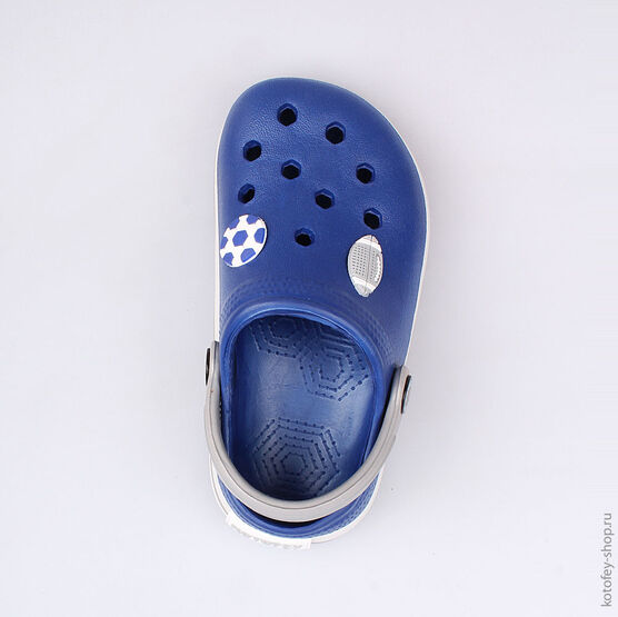 325031-02 Пляжная обувь синяя для мальчики светло-синий фото №4