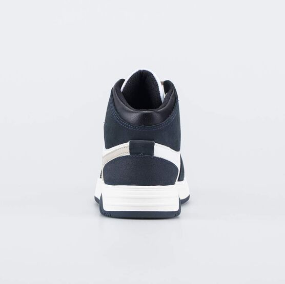 752265-72 Кожаные ботинки для мальчика-подростка для мальчики син-беж фото №5