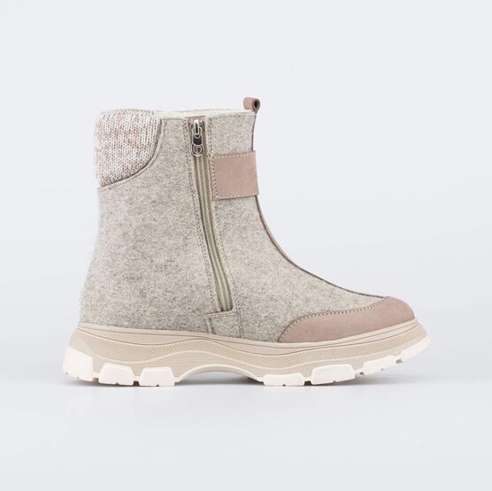 767051-41 Валенки на молнии для девочки-подростка для девочки бежевый фото №2