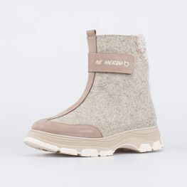 767051-41 Валенки на молнии для девочки-подростка для девочки бежевый