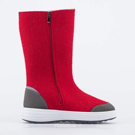 867121-42 Высокие валенки для девочки красный фото №2