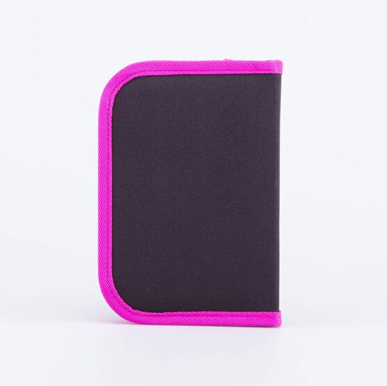 06805002-40 Пенал-книжка школьный для девочки черный фото №3