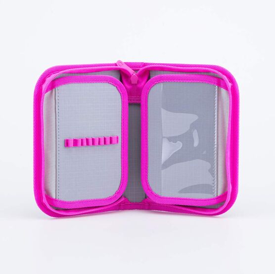 06805002-40 Пенал-книжка школьный для девочки черный фото №4