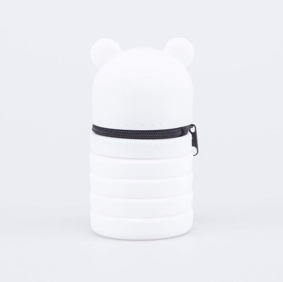 06805015-40 Пенал-стаканчик школьный белый для девочки белый фото №3