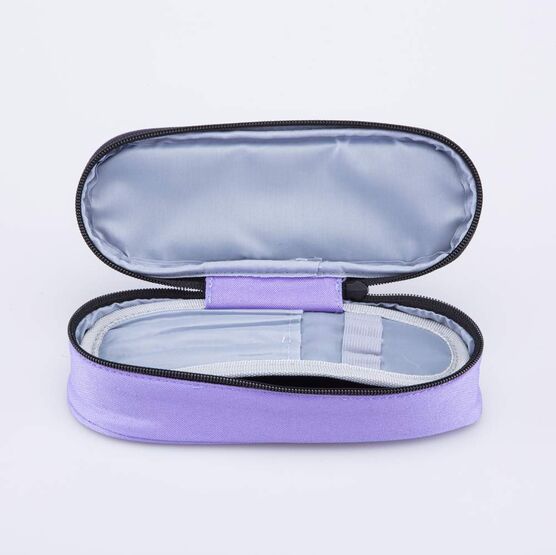 06805016-40 Пенал школьный Корги для девочки фиолетовый фото №4