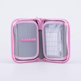 06805021-40 Пенал-книжка школьный Корги для девочки розовый фото №4