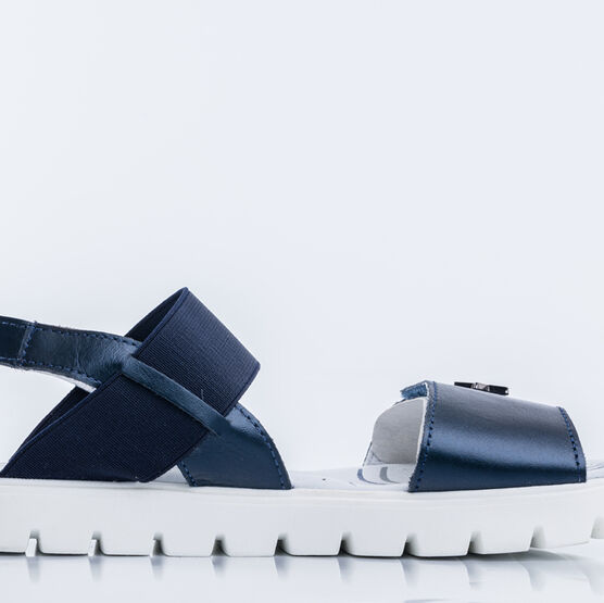 722018-23 Босоножки для девочки синий фото №3