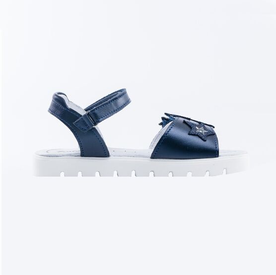 522119-22 Босоножки для девочки синий