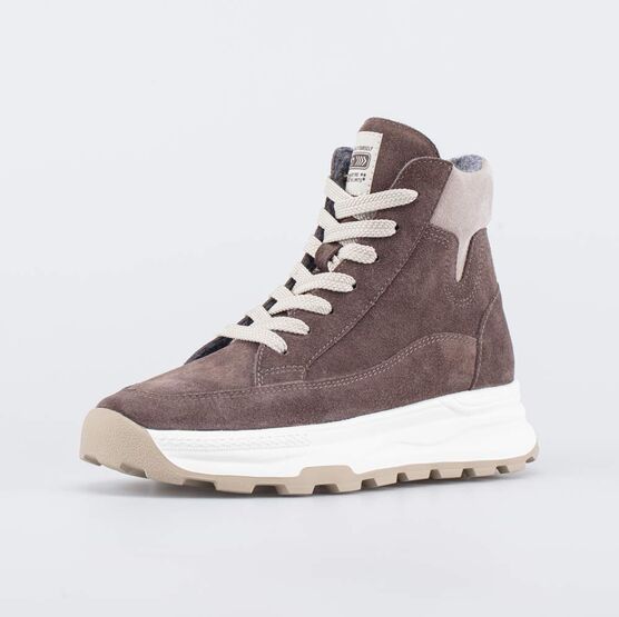 652227-31 Утепленные кожаные ботинки для девочки для девочки коричневый