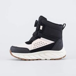 454701-41 Мембранные ботинки Softshell для девочки черный + розовый фото №2