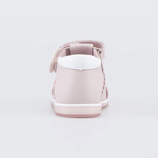 122251-22 Сандалии с регулируемым ремешком для девочки розовый фото №5
