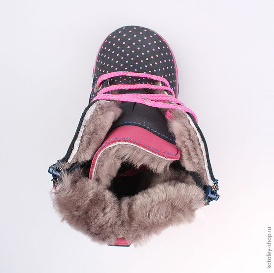 352124-51 Сапожки для девочки син-фук фото №4