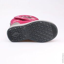 367094-42 Валенки для девочки бордовый фото №3