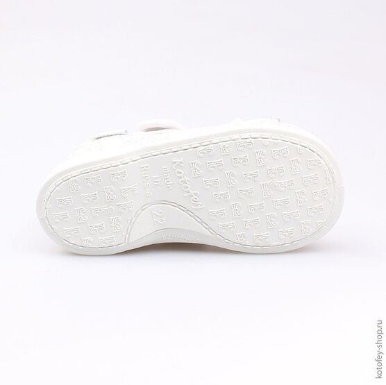 131071-11 Текстильная обувь для девочки серебрист. фото №3