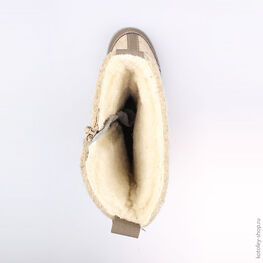 667014-41 Валенки для девочки серый фото №4