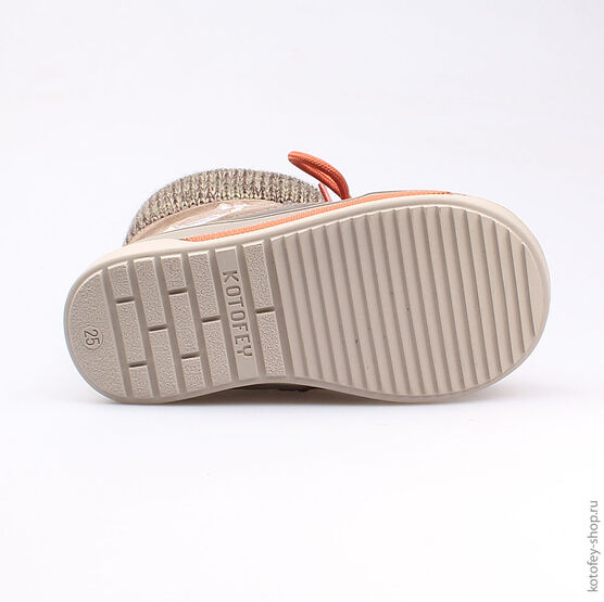 362084-53 Сапожки для мальчики беж-кор фото №3