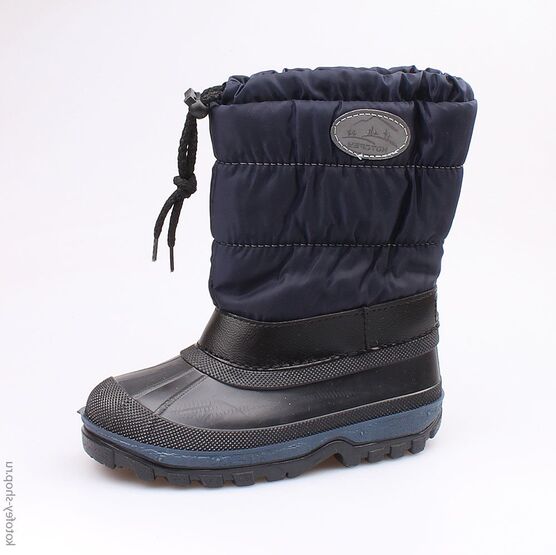 464034-41 Сноубутсы для мальчики чер-син