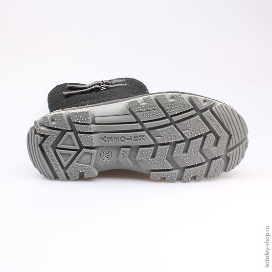 767024-41 Валенки для мальчики черный фото №3