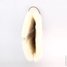 667022-41 Валенки для девочки белый фото №4