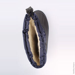 664034-41 Сноубутсы для мальчики чер-син фото №4