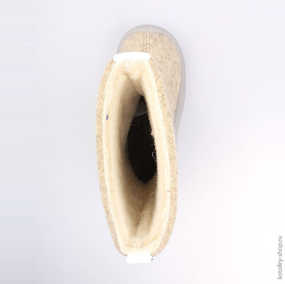 467047-41 Валенки для девочки серый фото №4