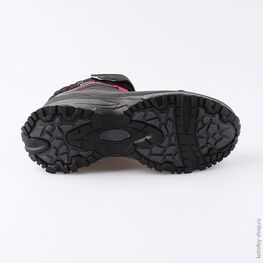 754937-42 Мембранные ботинки для девочки чер-фук фото №3