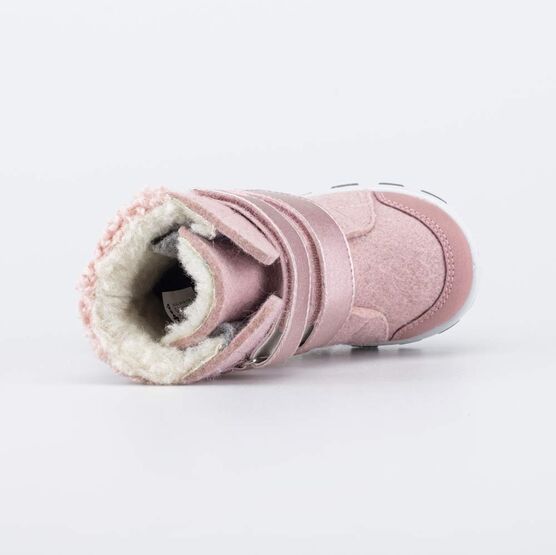 157013-41 Валенки для девочки Медвежонок для девочки розовый фото №4