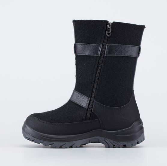 767061-41 Черные валенки в брутальном стиле для мальчики черный фото №2