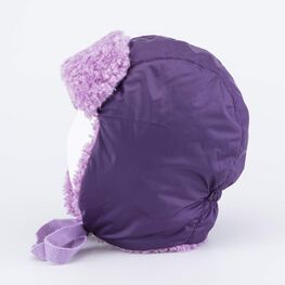 07811939-40 Шапка ушанка детская фиолетов. для девочки фиолетовый фото №2