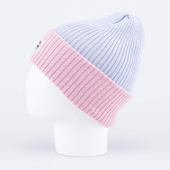 07811942-40 Шапка детская сер-роз для девочки сер-роз фото №2