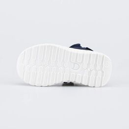 221183-12 Текстильные сандалии для мальчика Космонавт для мальчики синий фото №3