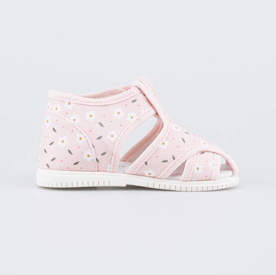 221187-71 Текстильная обувь для девочки Цветущий луг для девочки розовый фото №2