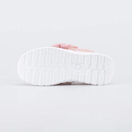 231264-11 Текстильные туфли для девочки Бантик для девочки розовый фото №3