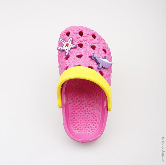 325024-01 Пляжная обувь фуксия для девочки фуксия фото №4