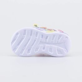 124038-11 Пляжные сандалии с LED Три кота для девочки розовый + сиреневый фото №3