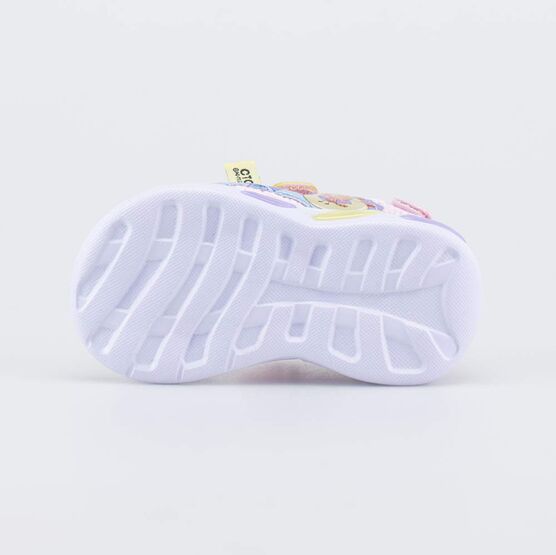 124038-11 Пляжные сандалии с LED Три кота для девочки розовый + сиреневый фото №3